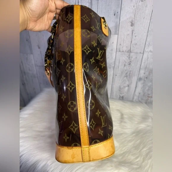 LOUIS VUITTON rare amber cabas neo bucket tote monogram - Picture 5 of 17